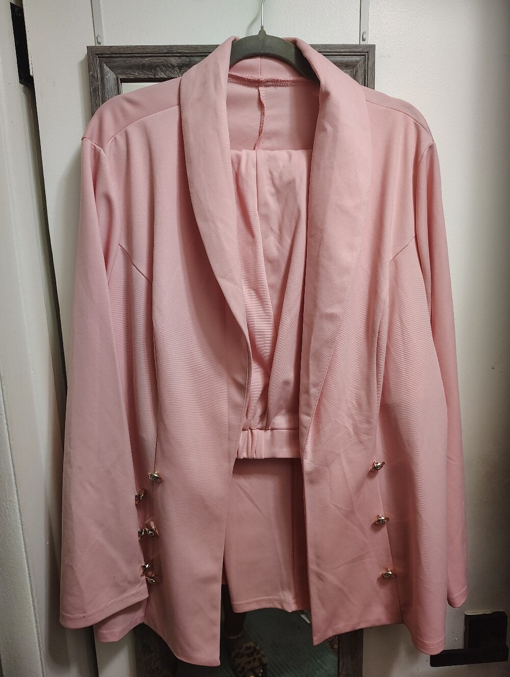 Unlisted Soft Pink Lightweight Jacket With Pants